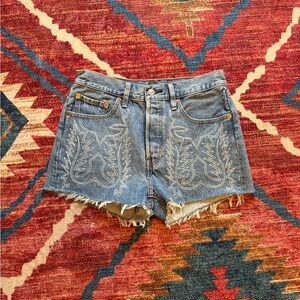 Levi’s Boot Stitch Denim Women Shorts